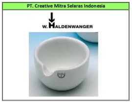 PORCELAIN WARE Mortar with Lip